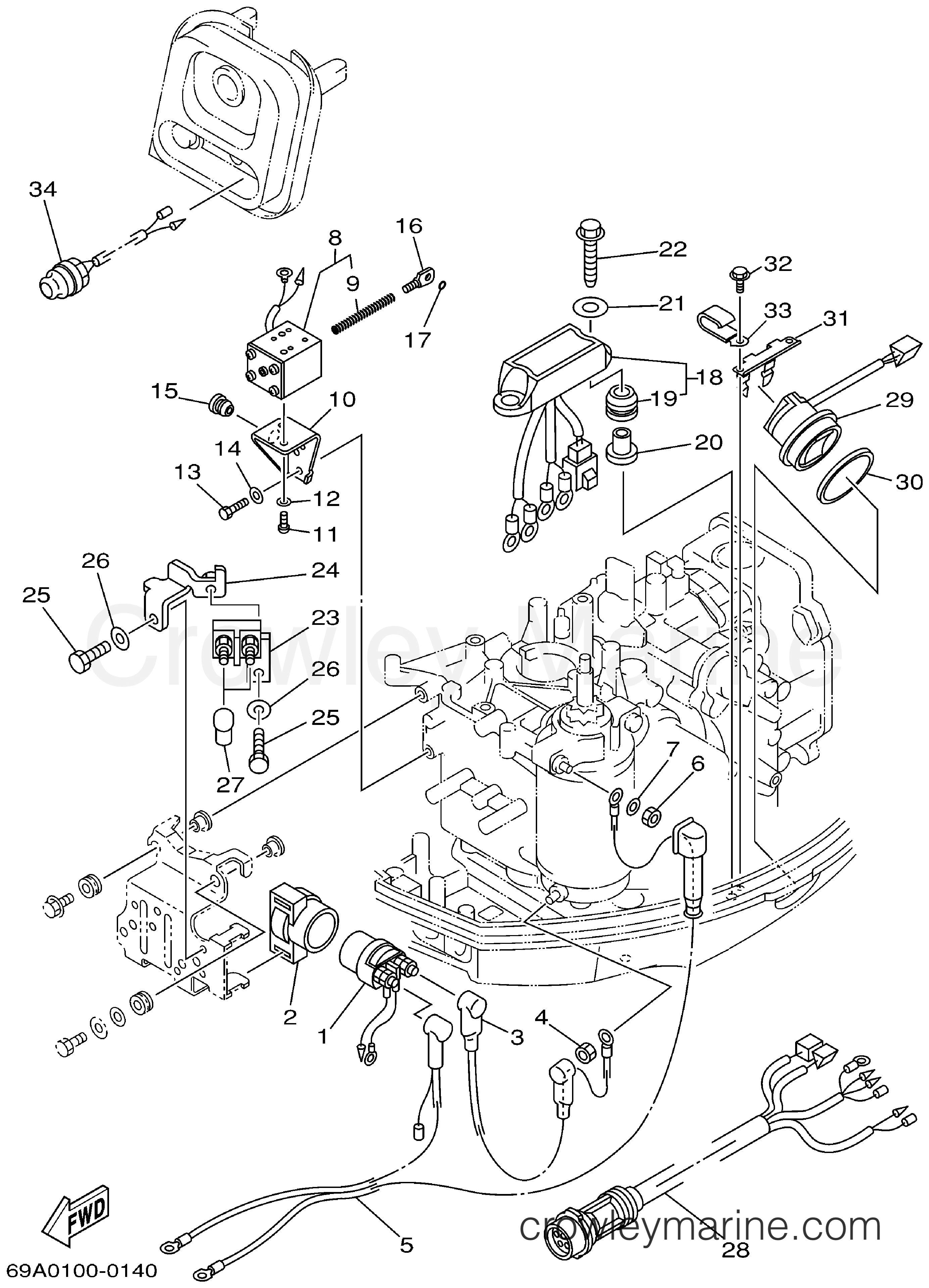 Yamaha Motors F15PLHA - ELECTRICAL 2