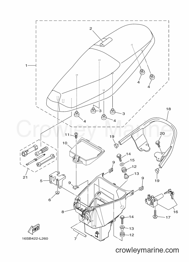 2012 Scooter T115LE - T115LE (16SC) [010] - SEAT