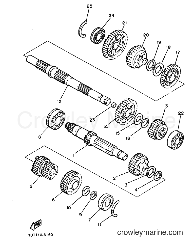 1992 Cruiser VMX1200 - VMX1200 (2EN) [999] - TRANSMISSION