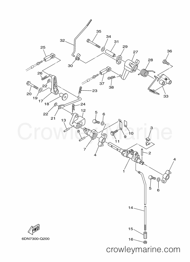 Yamaha Motors F20DET (6DN7) [020] - CONTROL