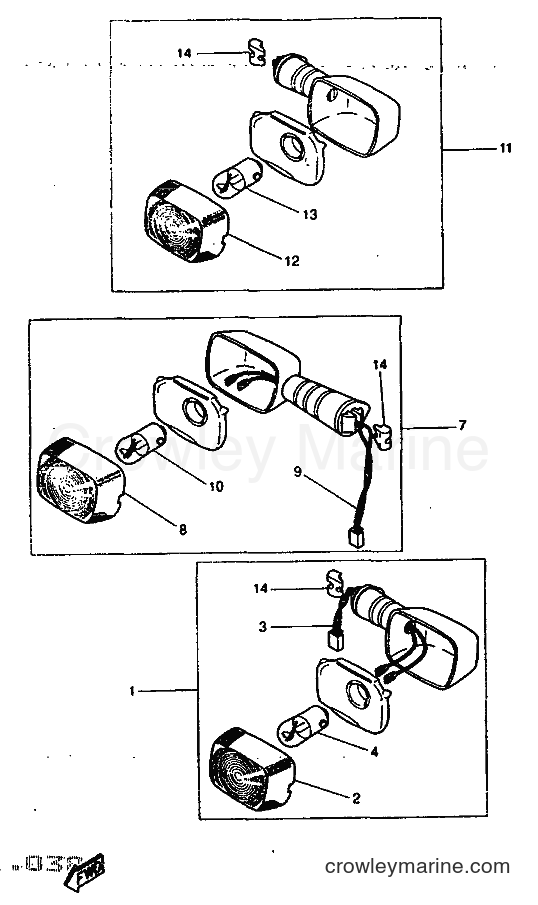 1997 Scooter DT50R - DT50R (5BK1) [999] - FLASHER LIGHT