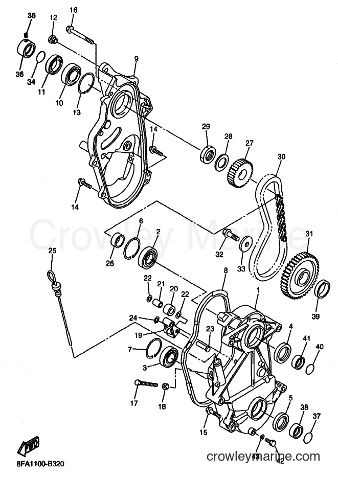 Yamaha Motors RX10M (8EP2) [020] - TRACK DRIVE 2