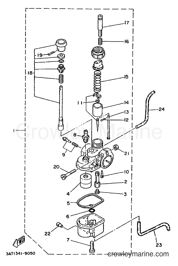1989 Scooter FS1 - FS1 (3AT1) [999] - CARBURETOR