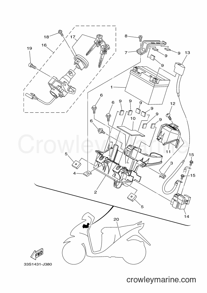 Yamaha Motors AL125 (33SB) [010] - ELECTRICAL 1