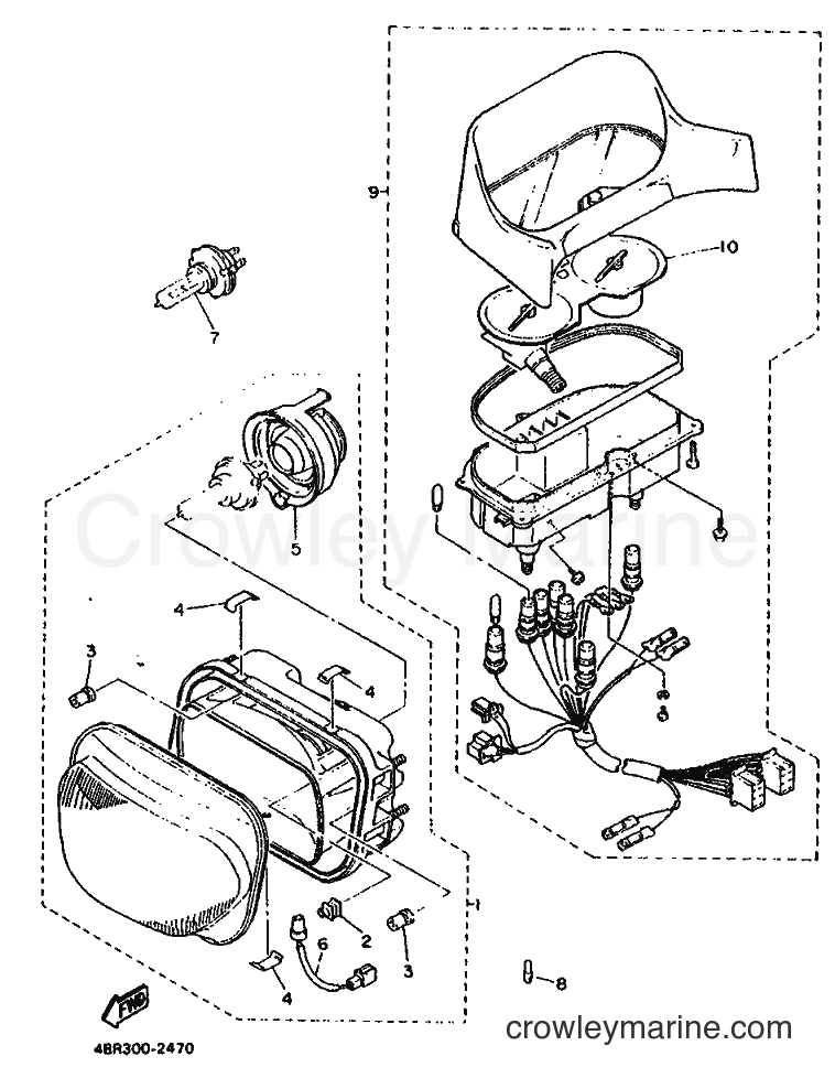 Yamaha Motors XJ600S (4BR6) [999] - ALTERNATE FOR ELECTRICAL