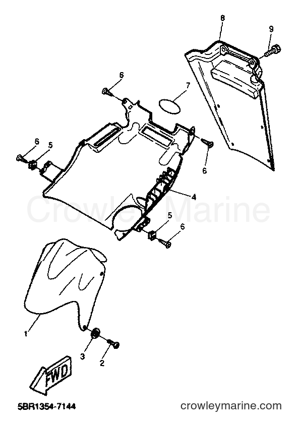 2001 Scooter YQ50 - YQ50 (5PU1) [020] - FENDER