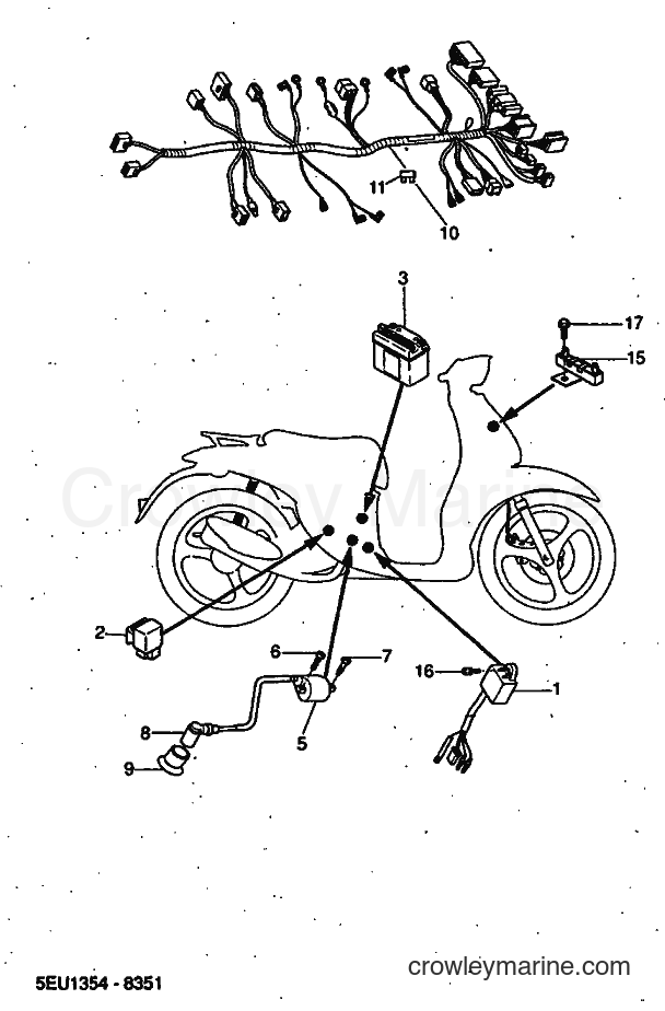 1999 Scooter YH50 - YH50 (5FV1) [010] - ELECTRICAL 2