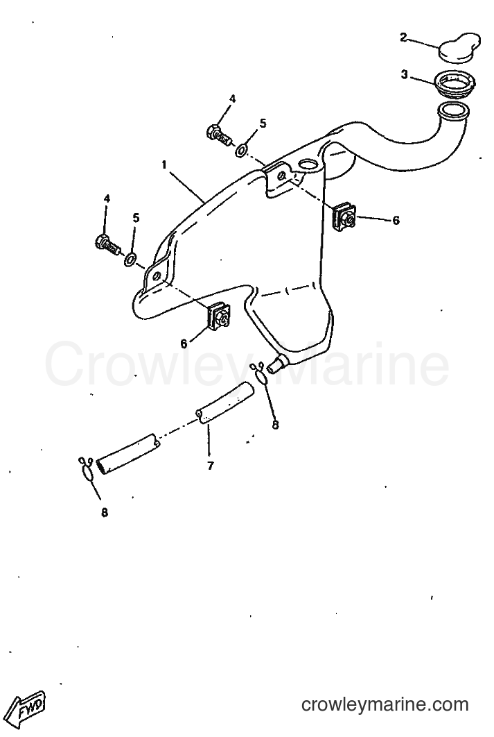 1998 Scooter CW50RSP - CW50RSP (4URG) [010] - OIL TANK