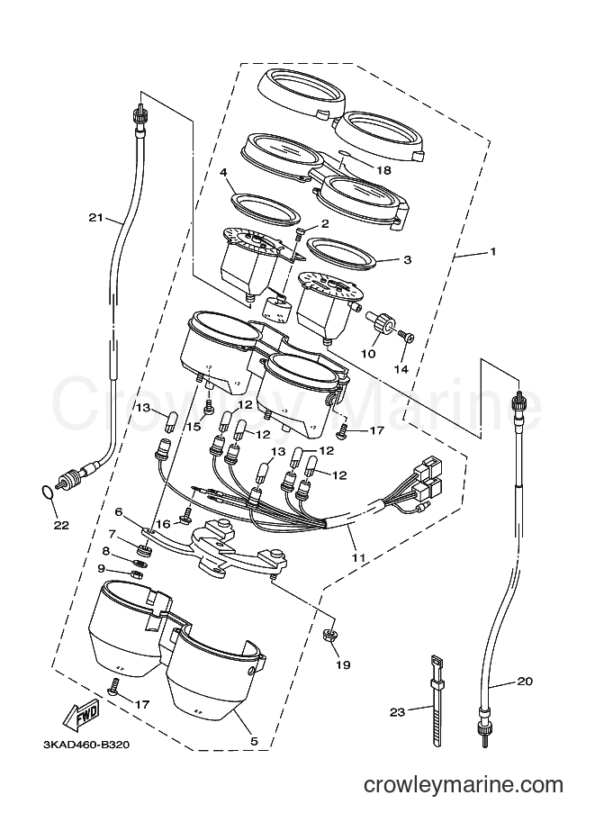 2003 Street Bike RX-K - RX-K (3KAD) [010] - METER