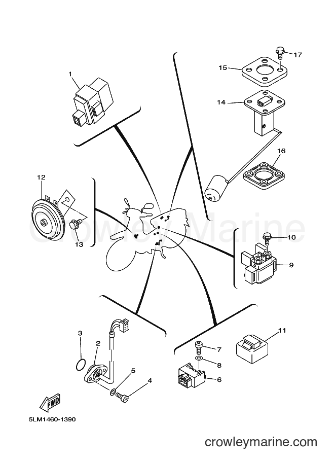 Yamaha Motors T105SE (5LM1) [010] - ELECTRICAL 2