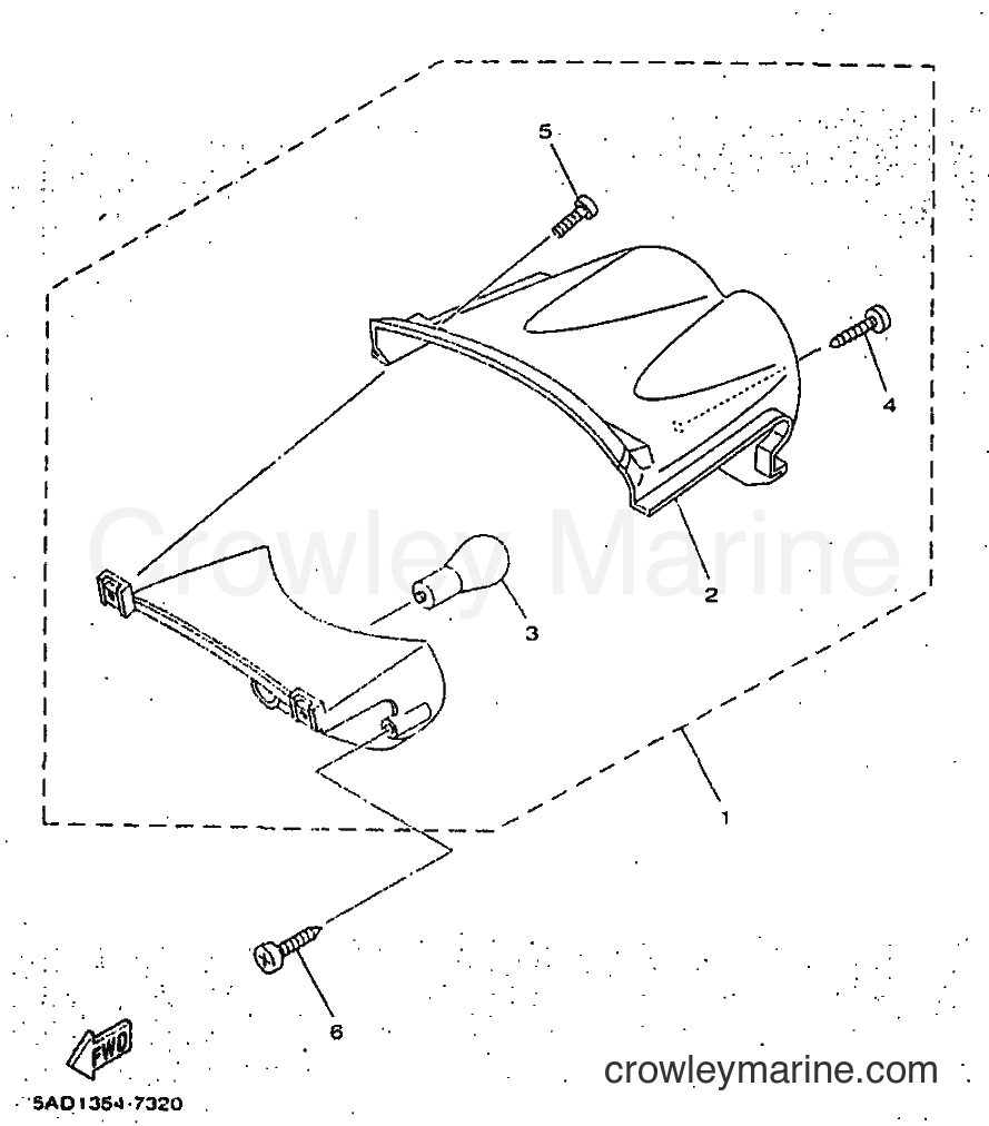 1997 Scooter YN50 - YN50 (5BX1) [010] - TAILLIGHT