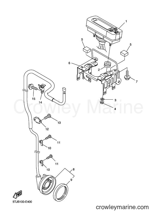2006 Dirt Bike WR250F - WR250F (5UMD) [020] - METER