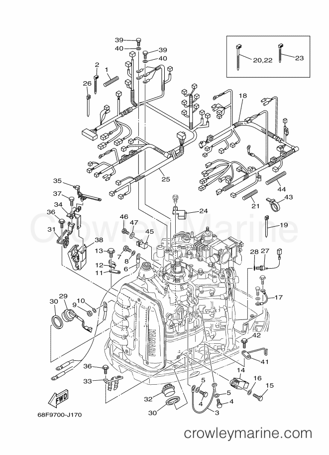 Yamaha Motors VMAX (68ML) [020] - ELECTRICAL 2