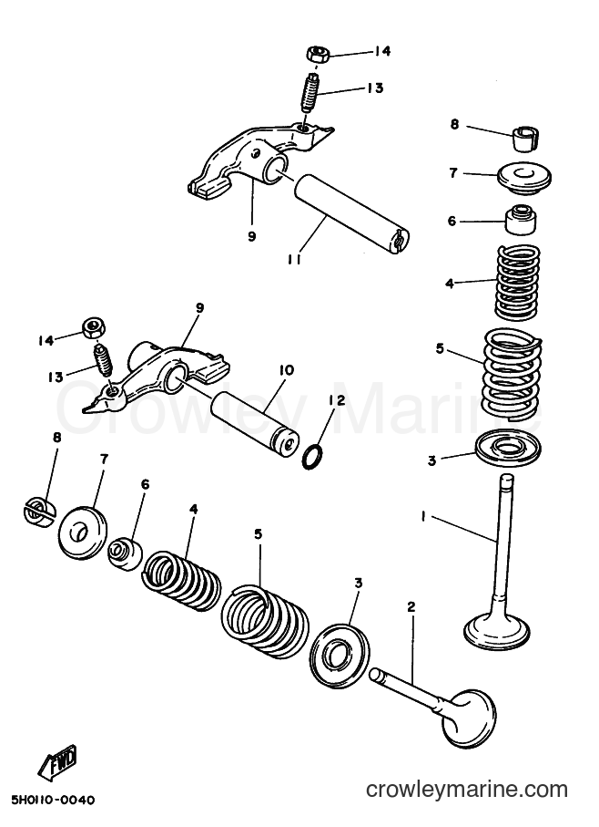 1994 Dirt Bike TW200E - TW200E (3AWK) [010] - VALVE