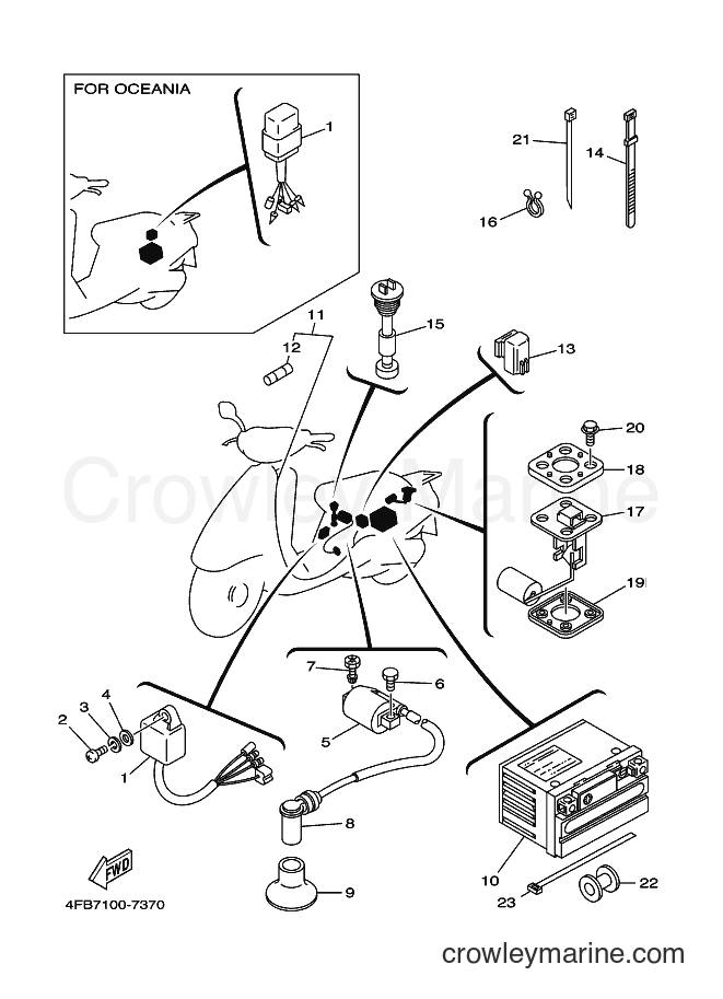 Yamaha Motors CY50 (3SAA) [010] - ELECTRICAL 2