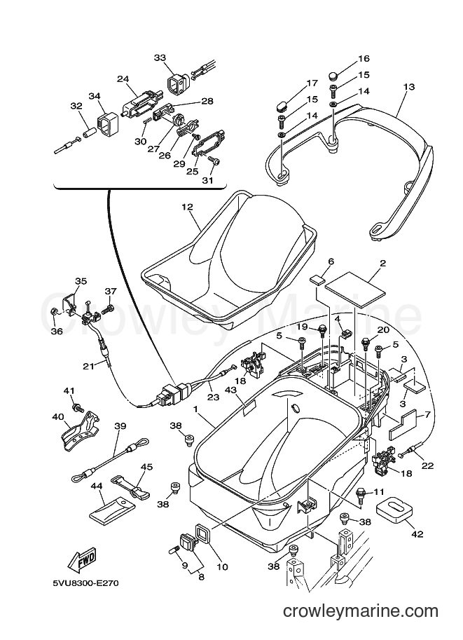 Yamaha Motors XP500A (15B2) [050] - SEAT 2