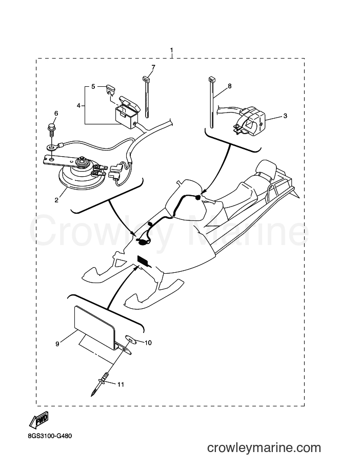 Yamaha Motors VK10D (8GSB) [030] - ELECTRICAL 4