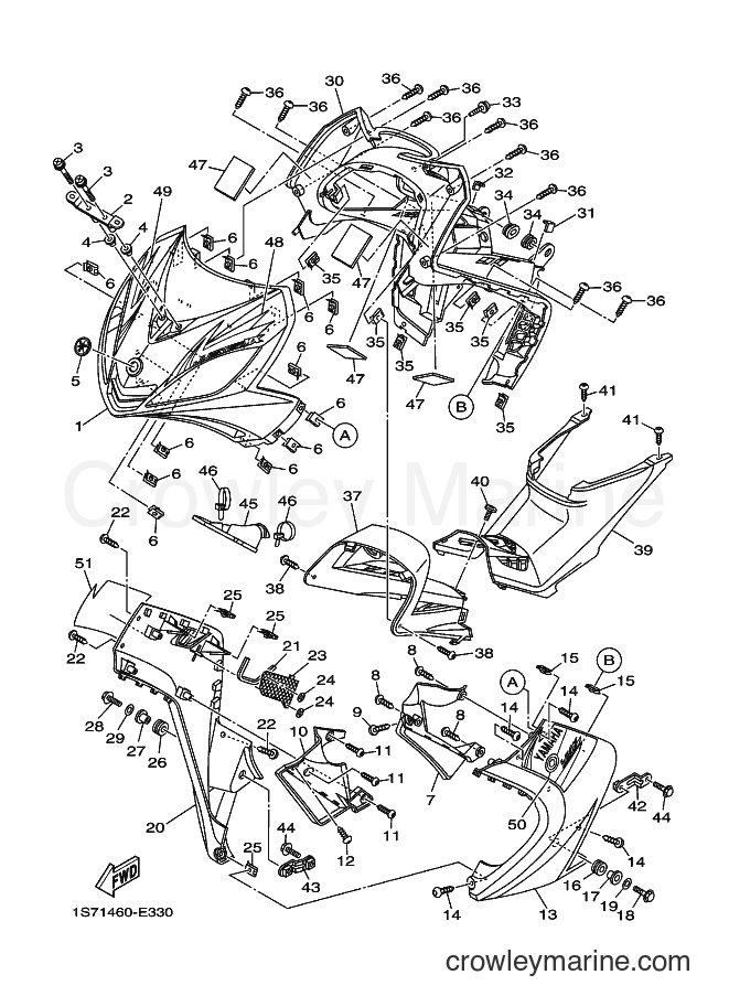 2006 Scooter T135SE - T135SE (1S71) [010] - LEG SHIELD