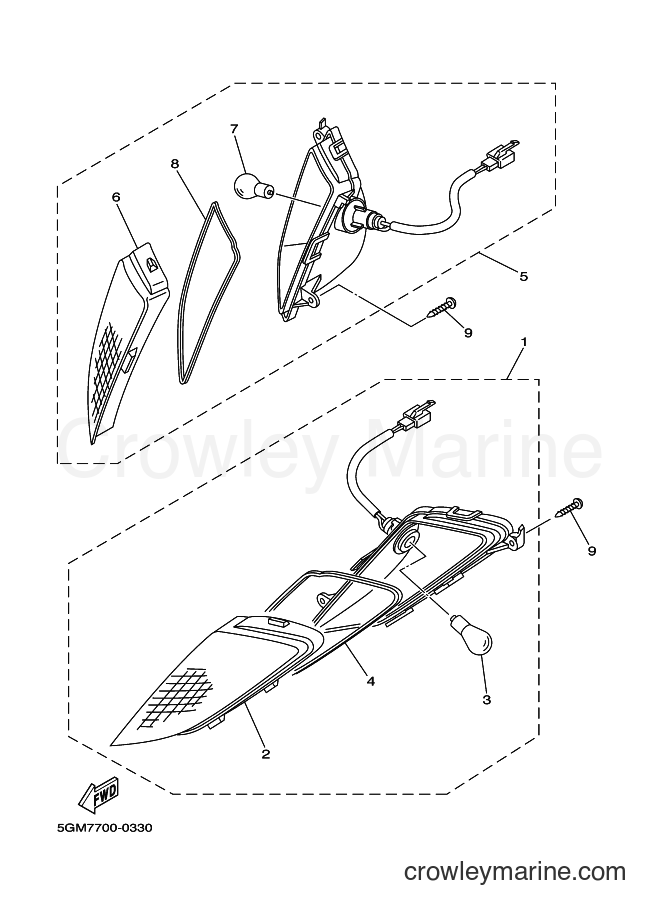 Yamaha Motors YP250 (5GM9) [100] - FLASHER LIGHT