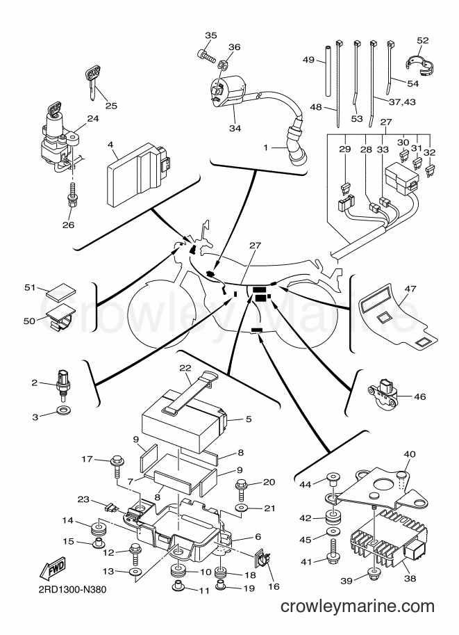 2016 Street Bike SR400 - SR400 (2RDB) [040] - ELECTRICAL 1