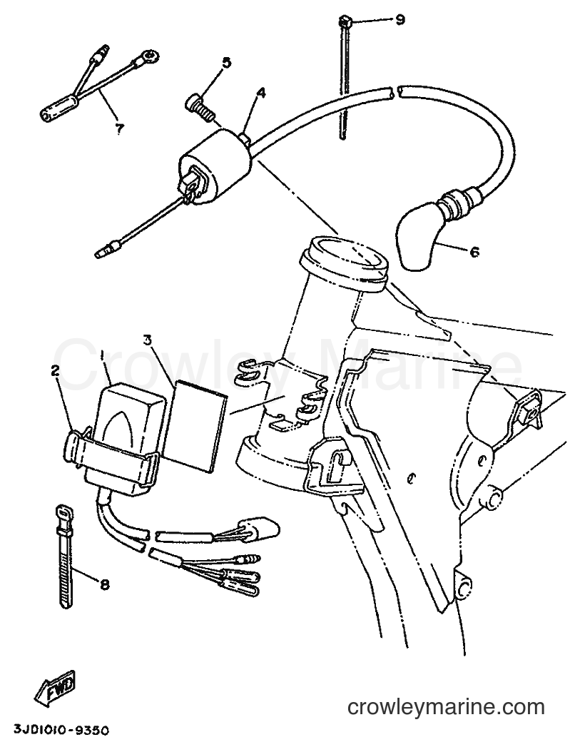 1989 Dirt Bike YZ125 - YZ125 (3JD1) [030] - ELECTRICAL 1
