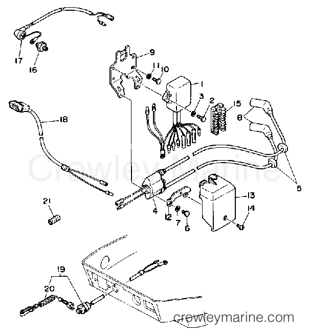 Yamaha Motors F9.9SG - ELECTRICAL