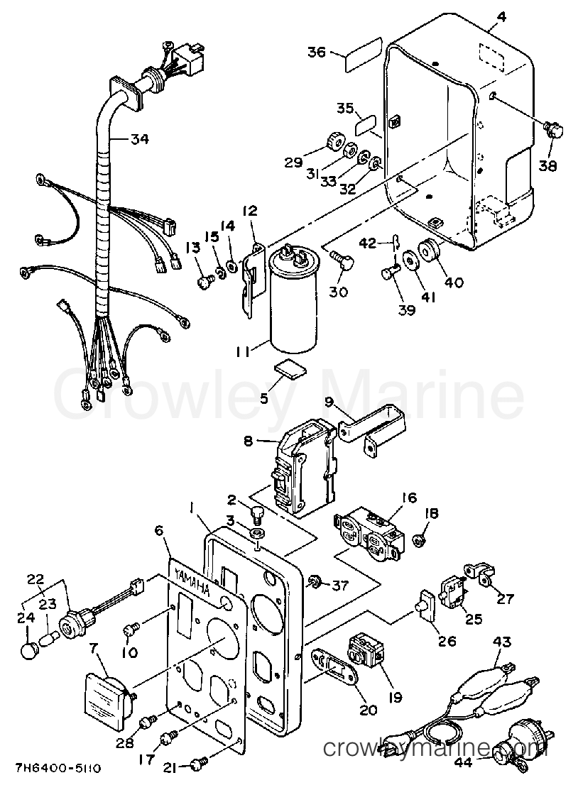 Yamaha Motors EF1400 - CONTROL BOX 802024~