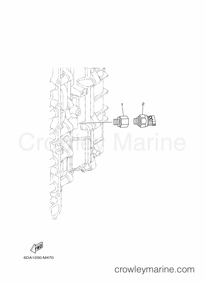 Yamaha Motors F200FETX (6DA4) [140] - ELECTRICAL 7