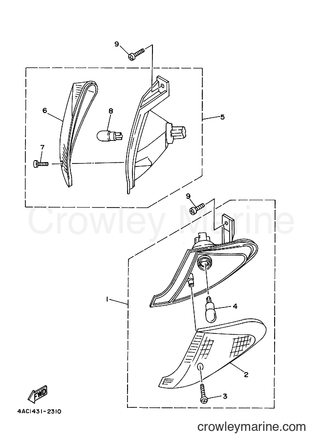 2000 Street Bike V120JR-S - V120JR-S (4MA5) [010] - FLASHER LIGHT