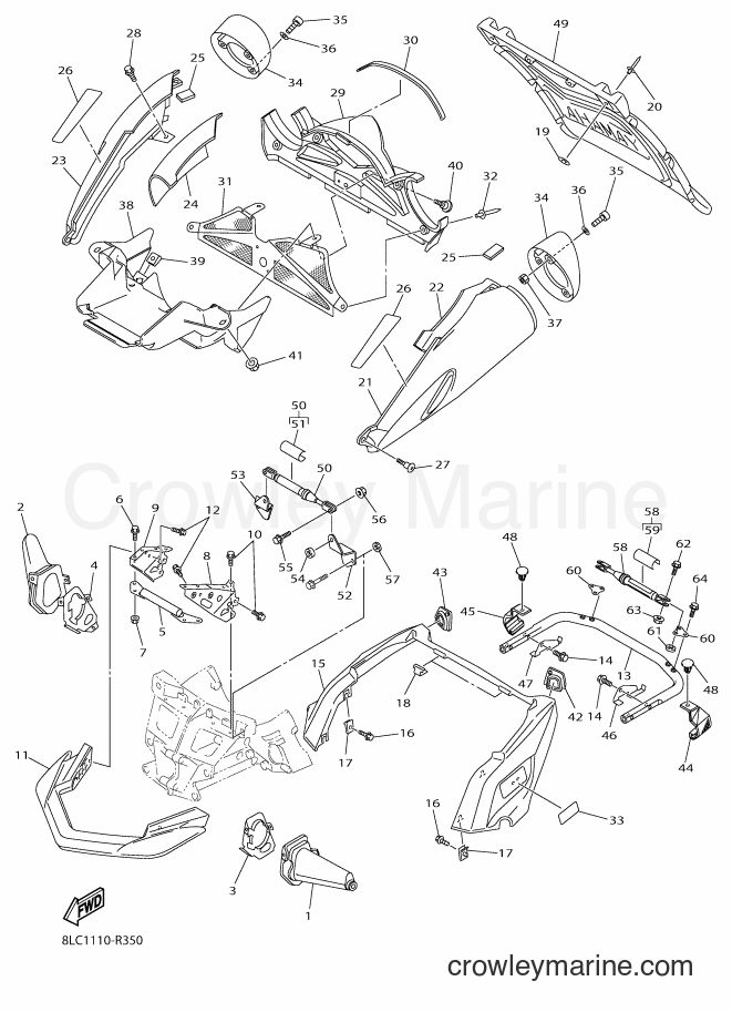2016 Snowmobile RS10RL - RS10RL (8LC1) [020] - BUMPER