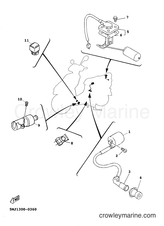 Yamaha Motors XC125A (5MJ1) [010] - ELECTRICAL 2