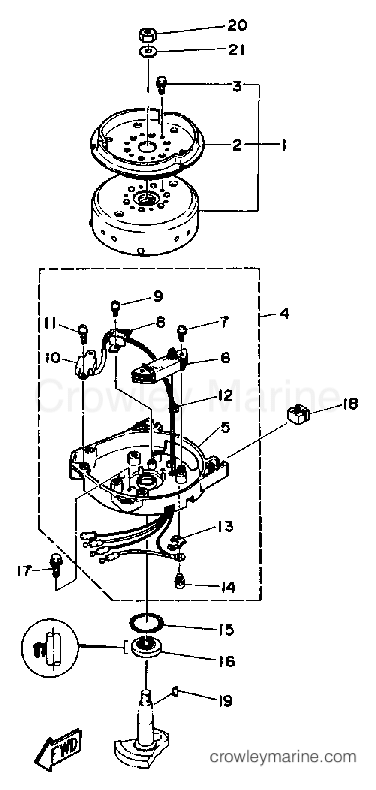 Yamaha Motors 4LF - GENERATOR