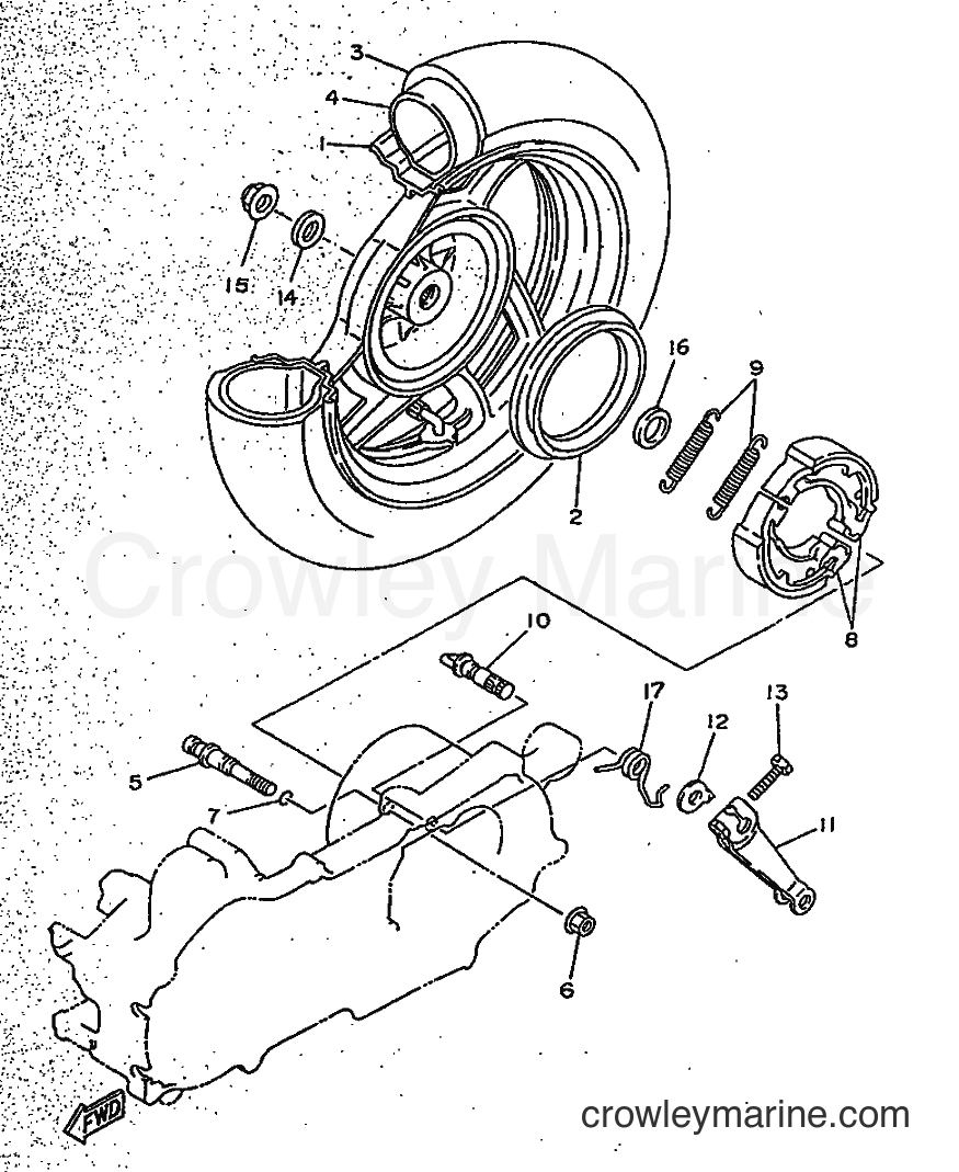 1996 Scooter CY50R - CY50R (3WG6) [999] - REAR WHEEL