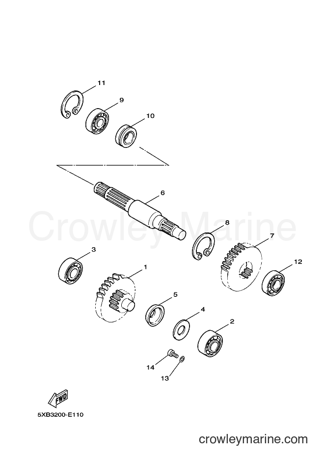 2008 Scooter YW100 - YW100 (1S55) [010] - TRANSMISSION