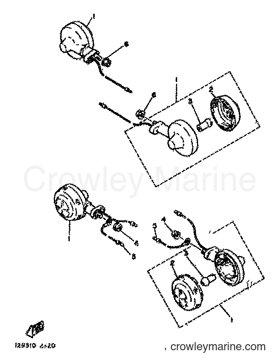 1982 Street Bike RD80 - RD80 (12G) [999] - FLASHER LIGHT