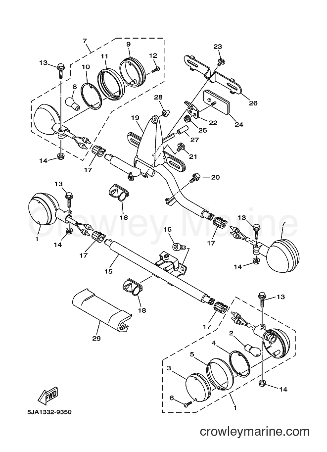 1999 Cruiser XV1600A - XV1600A (5JA1) [030] - FLASHER LIGHT