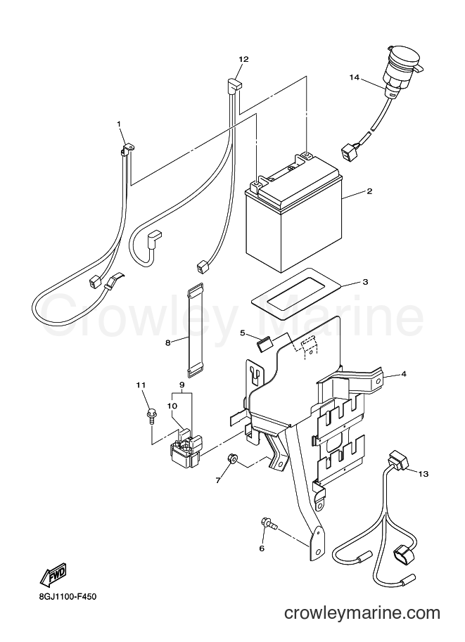 Yamaha Motors RT50VT (8GJ2) [010] - ELECTRICAL 2