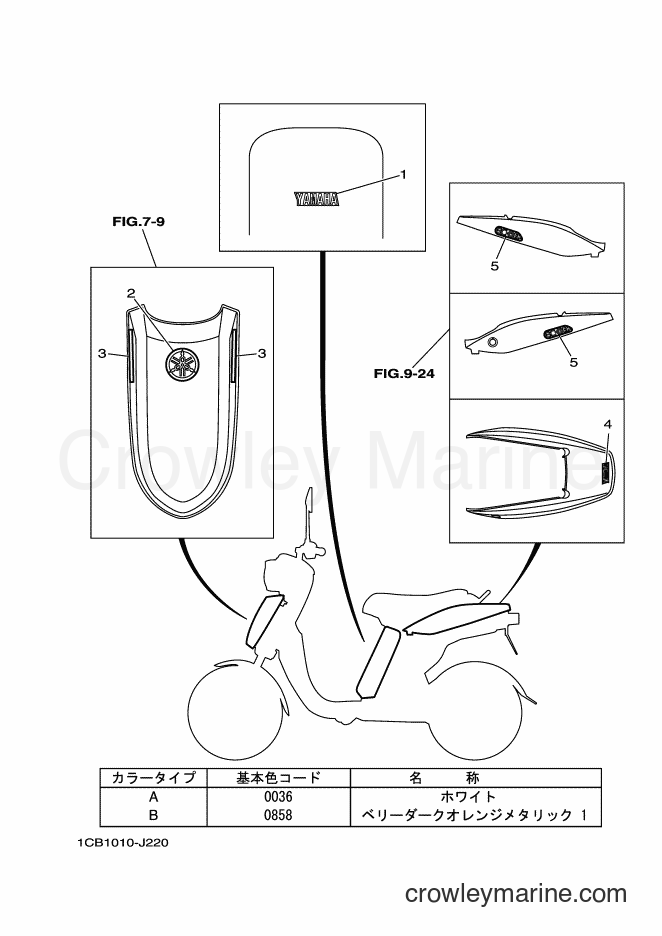 2010 Street Bike ED06 - ED06 (1CB1) [010] - EMBLEM & LABEL 1