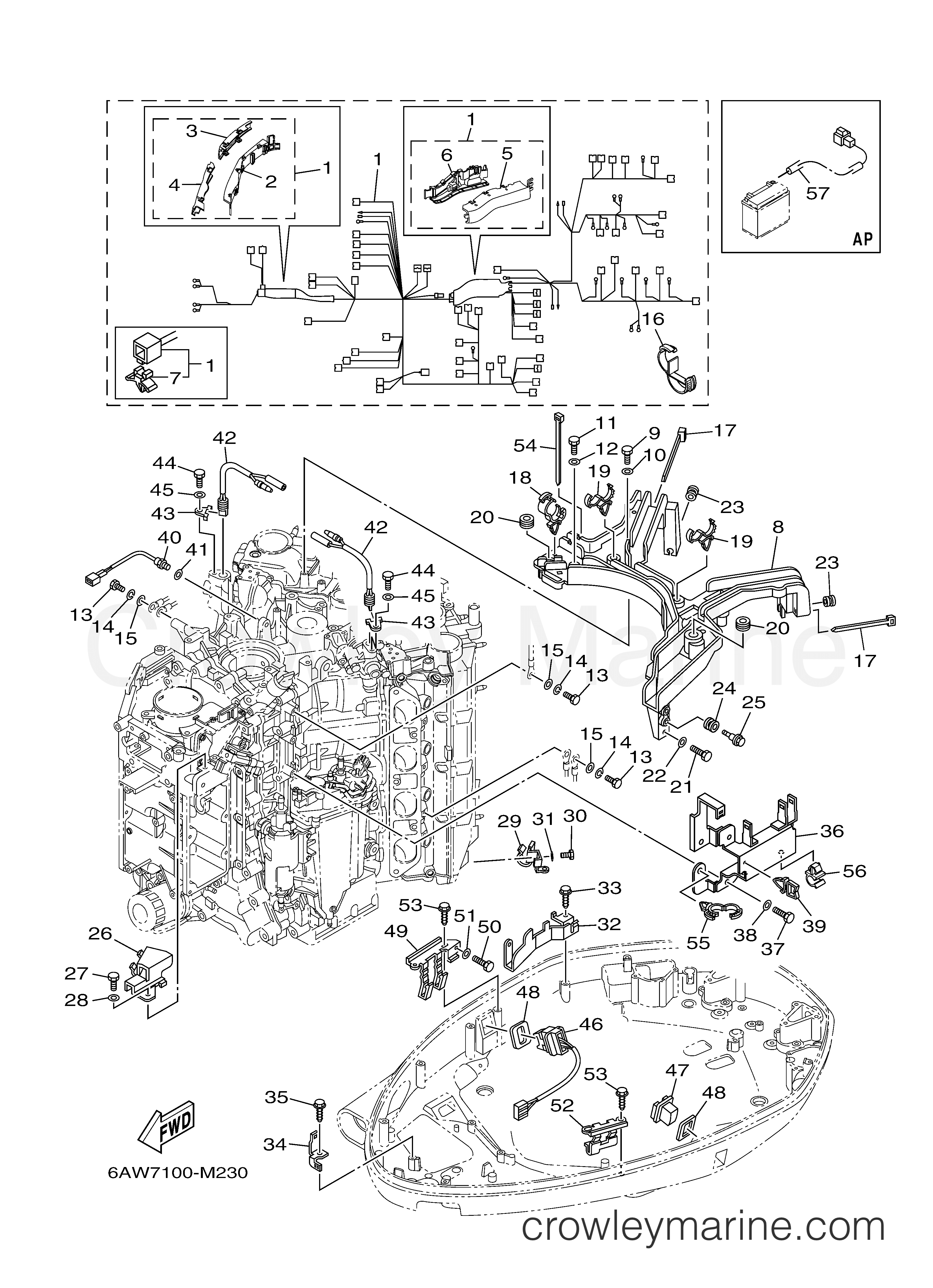 Yamaha Motors LF350UCB - ELECTRICAL 5