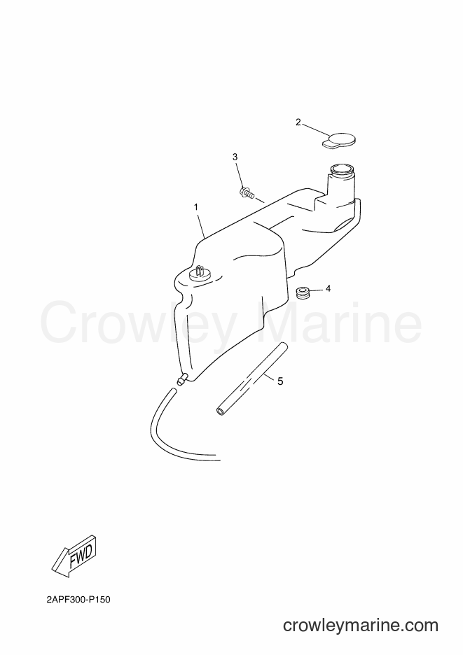 2016 Scooter YN50 - YN50 (2APH) [010] - OIL TANK