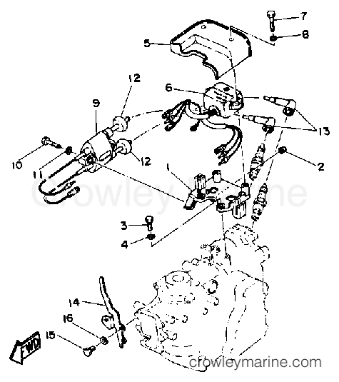 Yamaha Motors 15LD - ELECTRIC PARTS