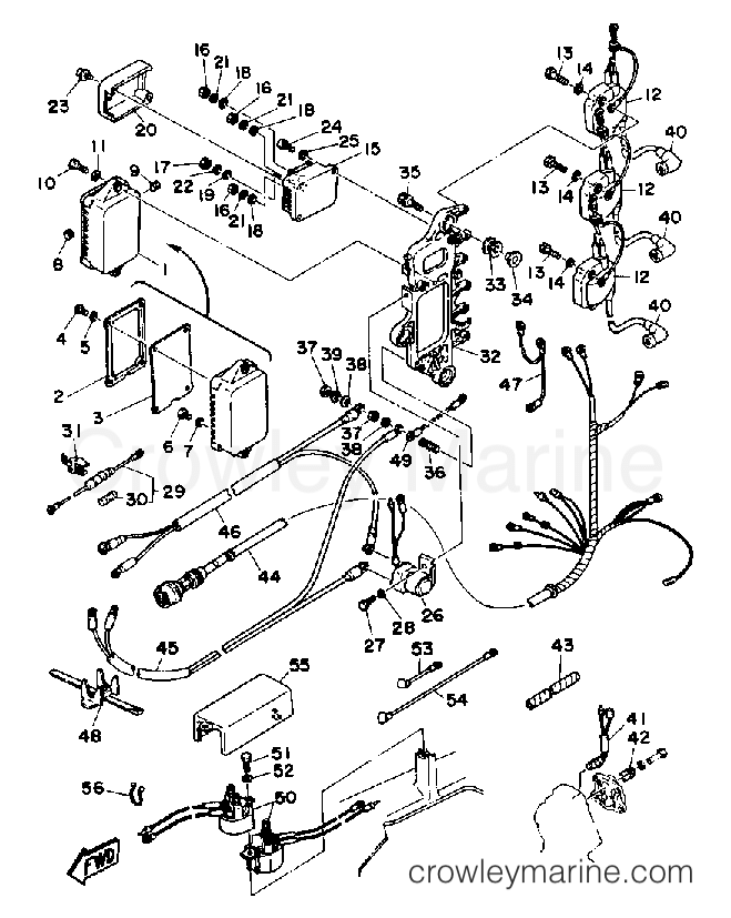Yamaha Motors CV85ELD - ELECTRIC PARTS