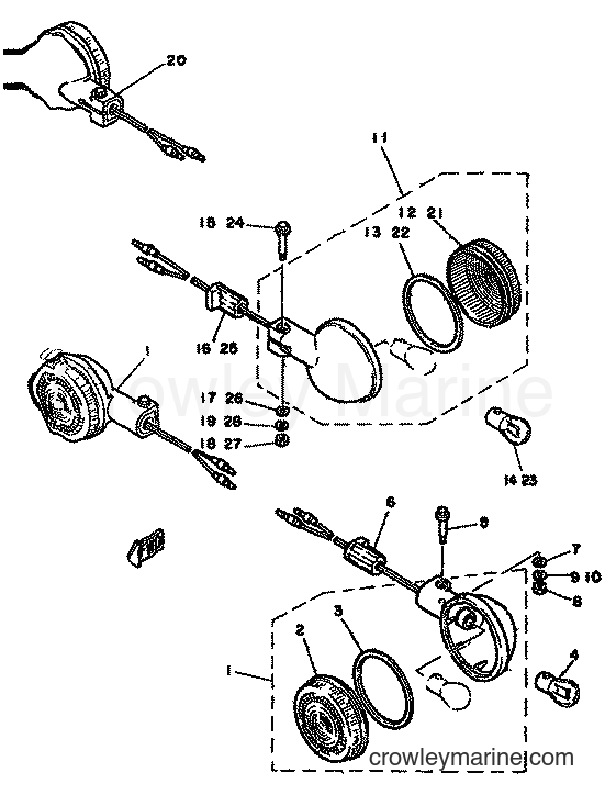 1981 Street Bike RD250LC - RD250LC (4L1) [999] - FLASHER LIGHT