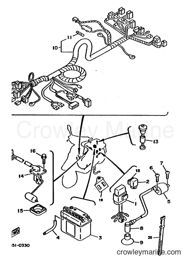 Yamaha Motors CW50 (4RW2) [010] - ELECTRICAL 2