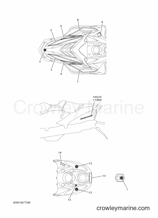 Yamaha Motors RS10SUV (8JV6) [010] - EMBLEM