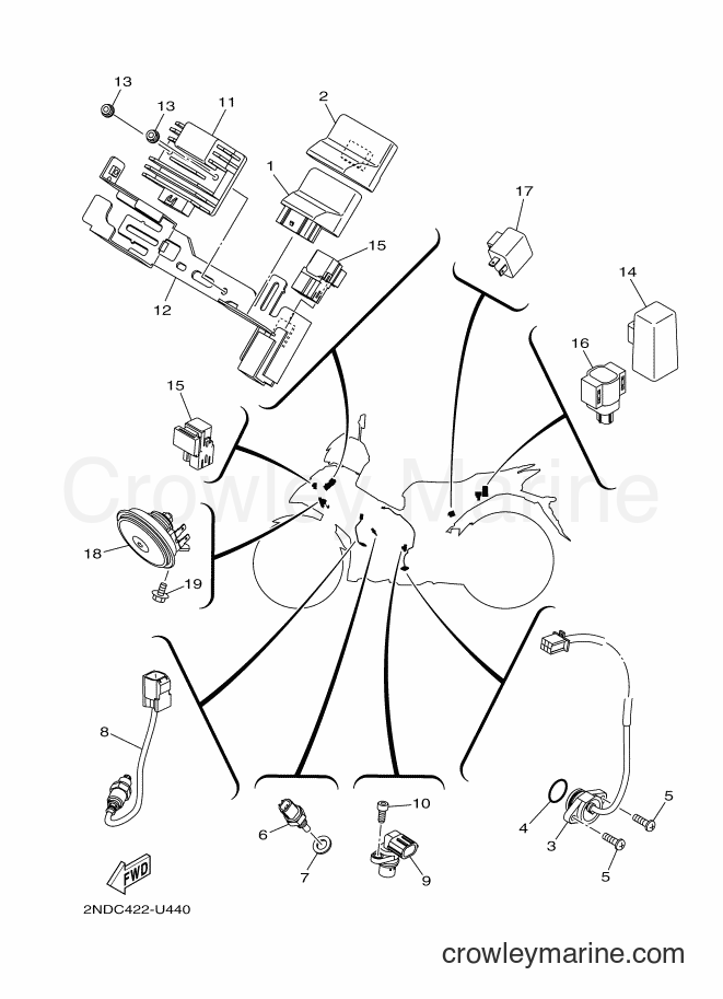 Yamaha Motors T150 (2NDC) [010] - ELECTRICAL 2