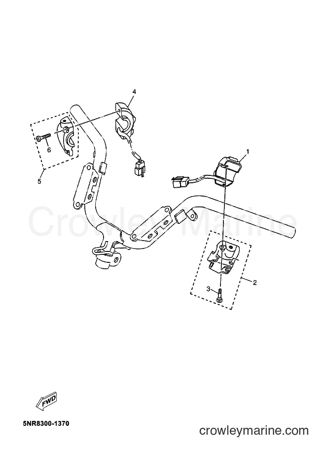 Yamaha Motors YP125E (5D83) [040] - HANDLE SWITCH & LEVER