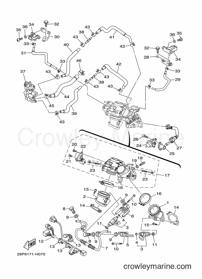 Yamaha Motors XV1900CU (30BC) [010] - INTAKE