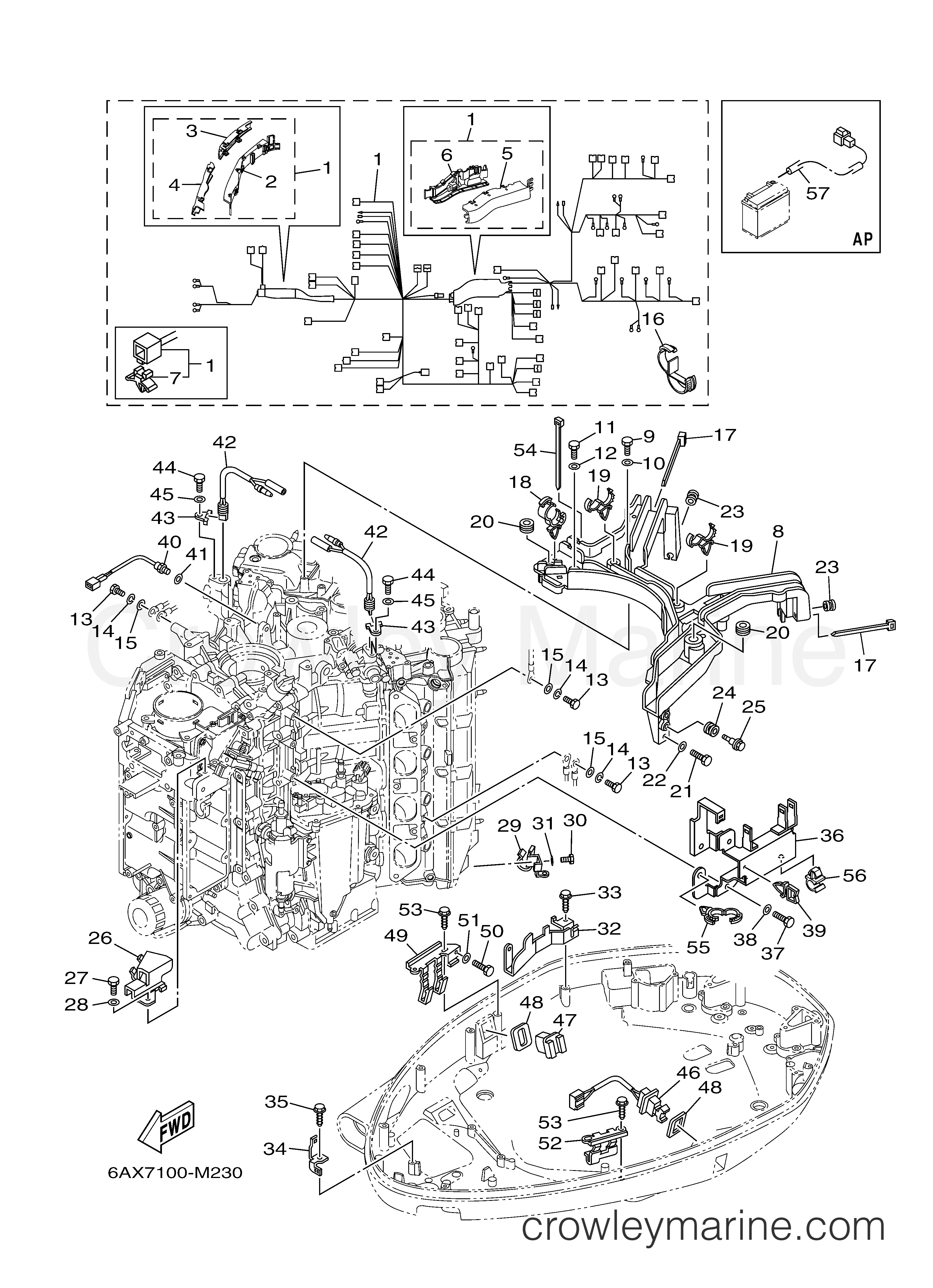 Yamaha Motors LF350UCB - ELECTRICAL 5