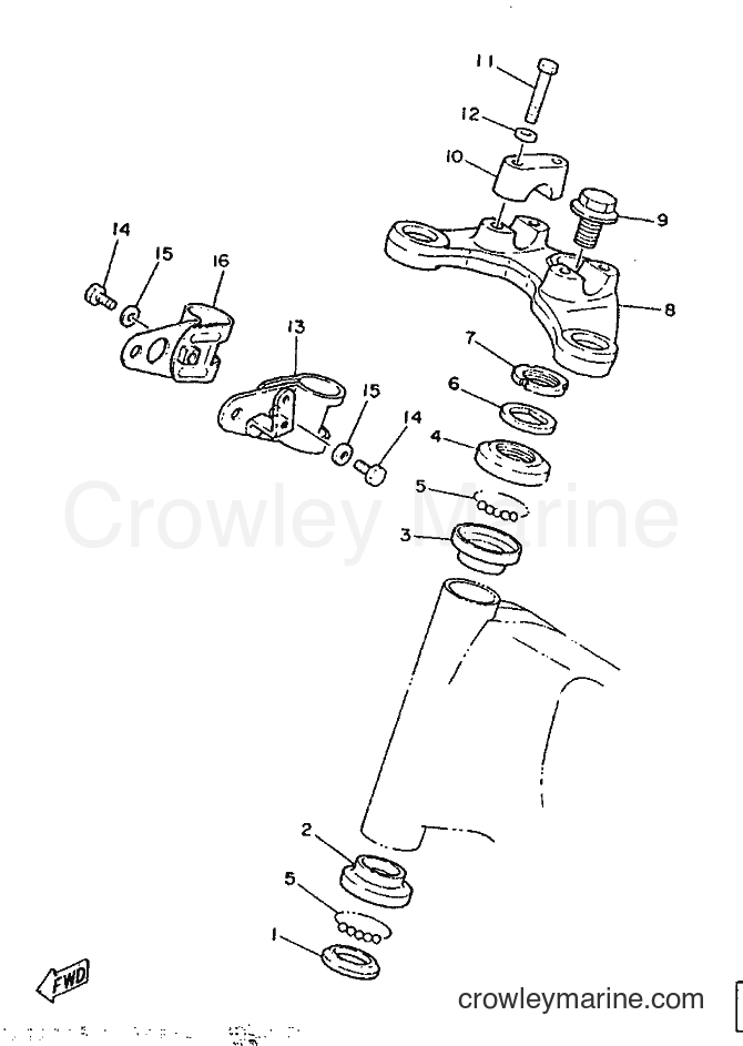 1986 Scooter ME50 - ME50 (1TM) [999] - STEERING